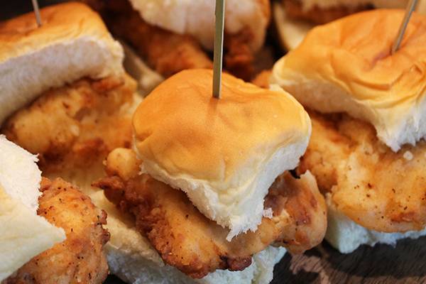 Spicy Chicken Sliders