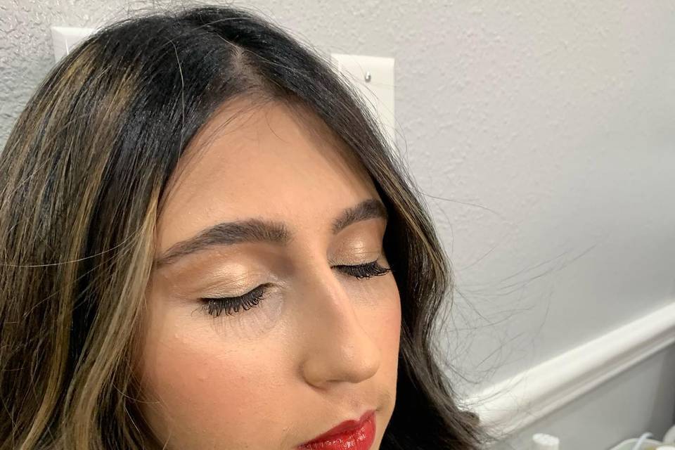 Shimmering eyes