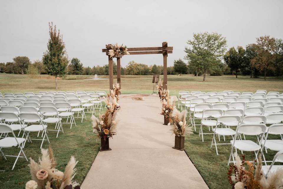 October Outdoor Wedding