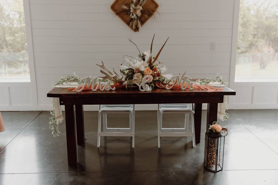 Sweetheart Table