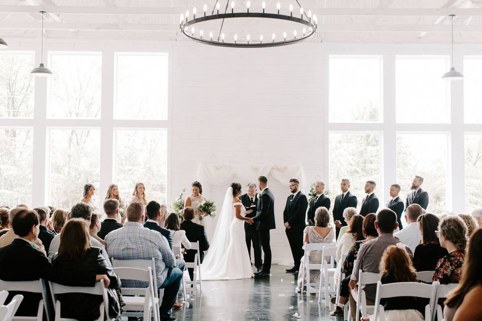 Natural light ceremony