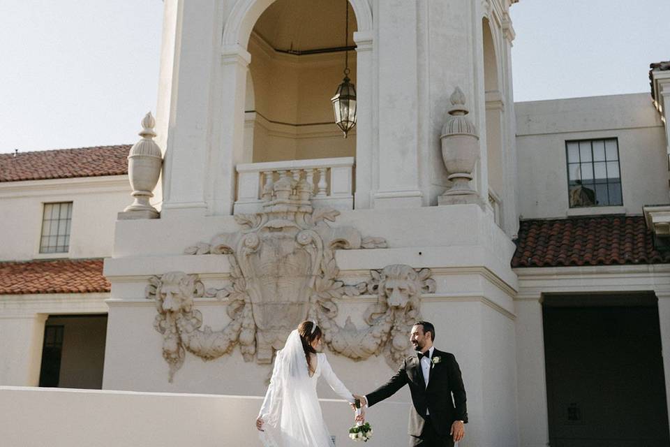 Pasadena city hall wedding