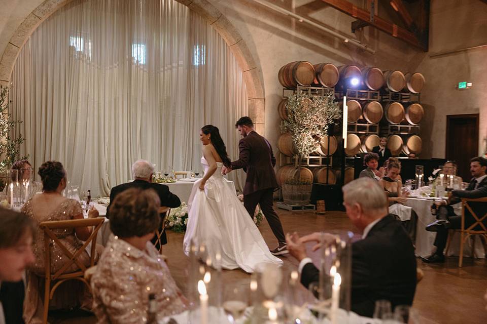 Napa vineyard wedding