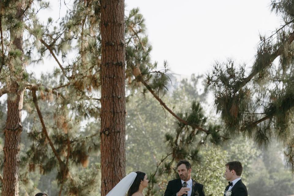 Ceremony in Beverly Hills