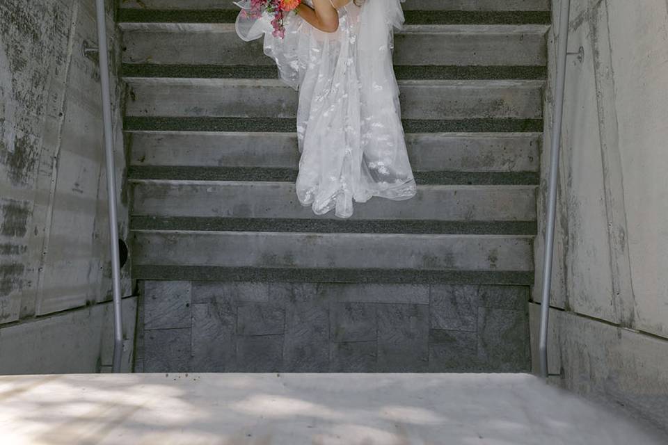 Skirball wedding DTLA