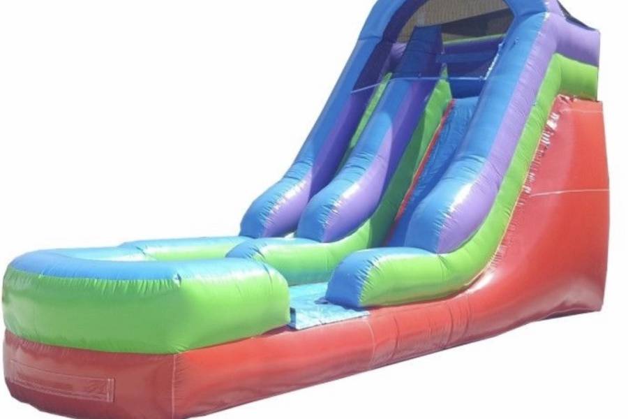 Inflatable slides