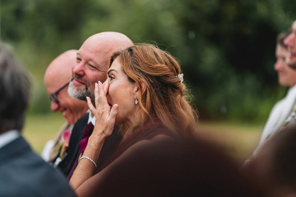 Ceremony tears