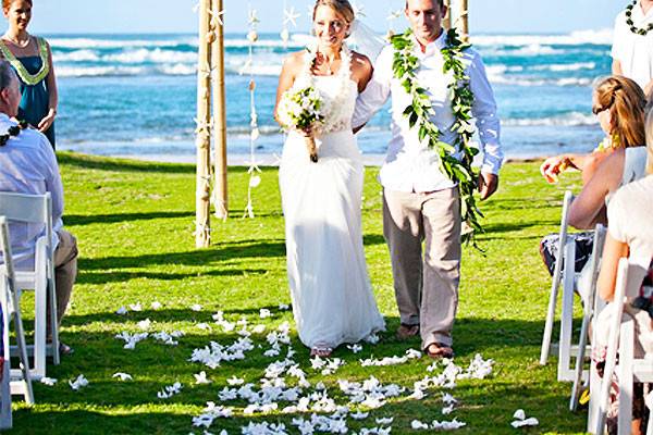 Laakea Ocean Wedding