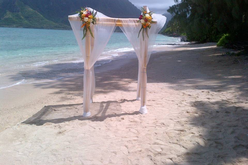 Laakea Ocean Wedding