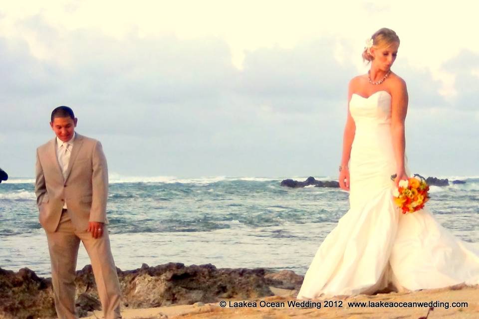 Laakea Ocean Wedding