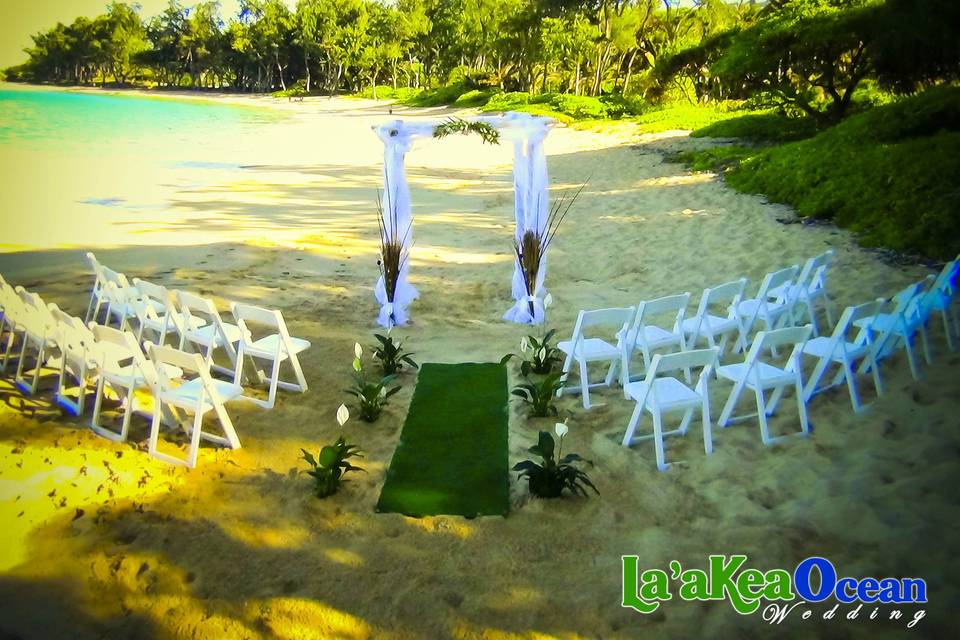 Laakea Ocean Wedding