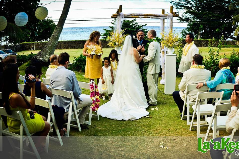 Laakea Ocean Wedding