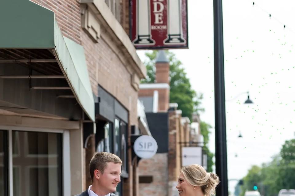 Old Town Greenwood wedding