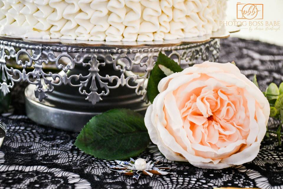 Cake details.