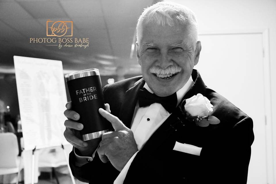 Father of the bride.