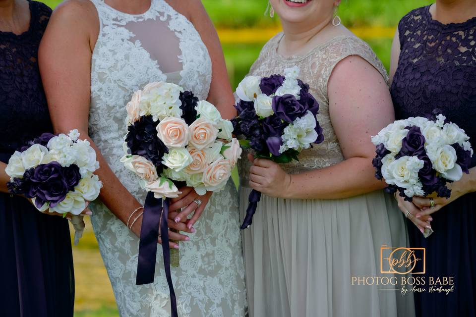 Those bouquets were perfect!