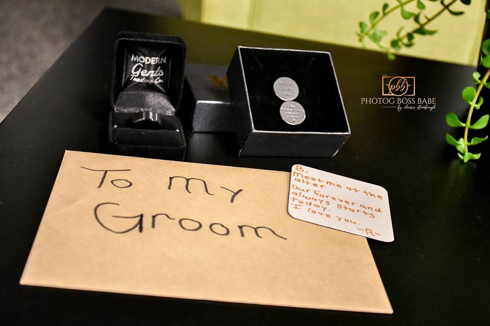 To. My. Groom.