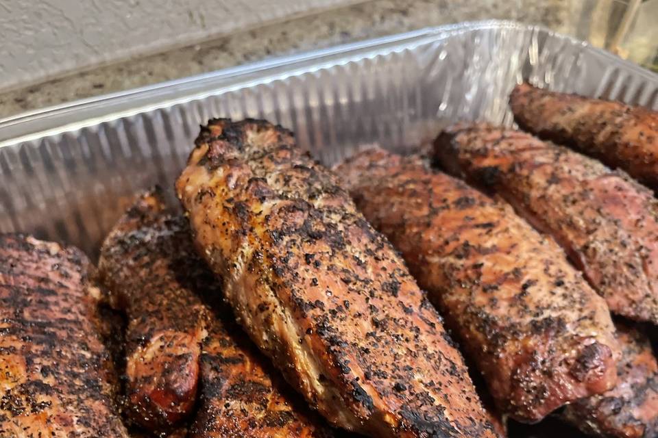 PorkTenderloins reverse seared