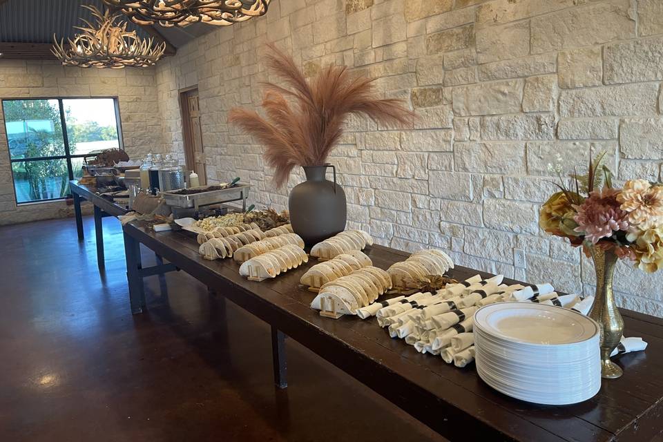 Taco Bar Buffet for 175
