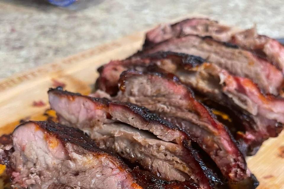 Ribs right off cooker