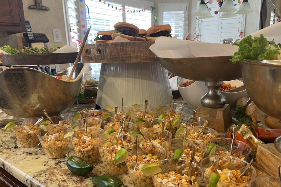 Elote or Street Corn cups