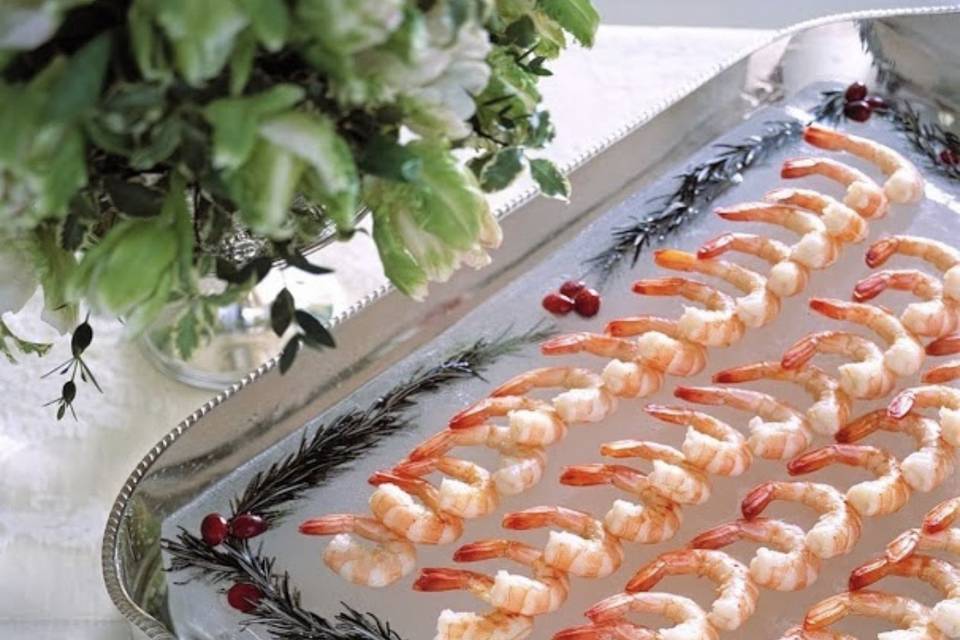 Shrimp Cocktail on ice