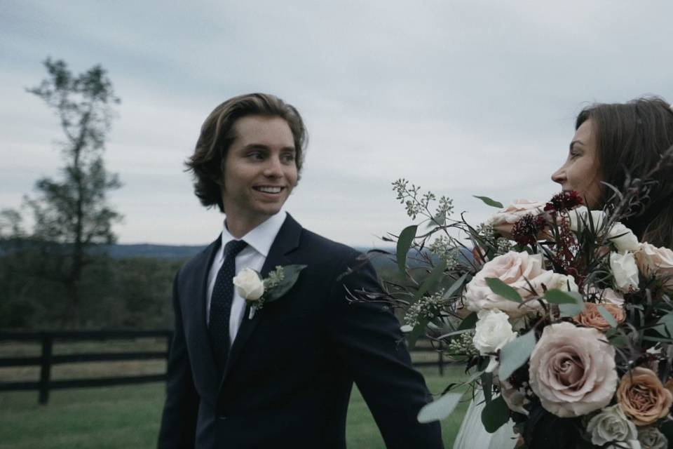 After first look - Ethan Hoover Wedding Films