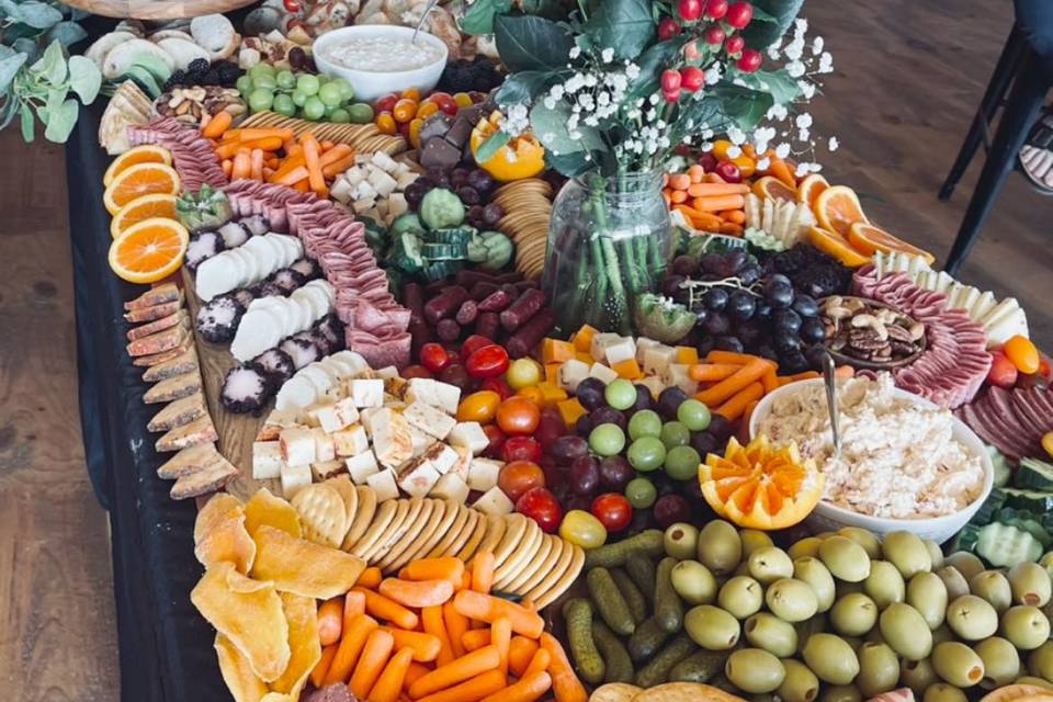 Charcuterie Table (100 guests)