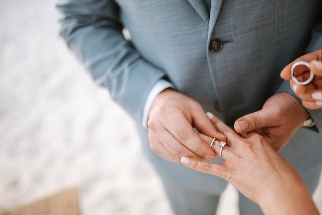 Wedding couple