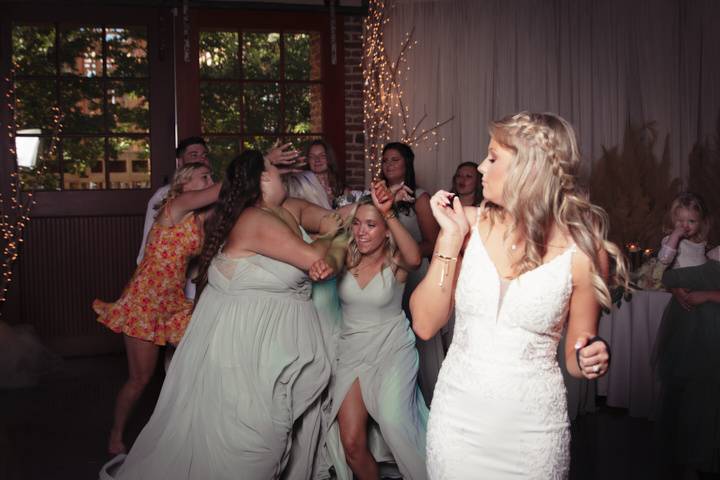 Tossing the Bouquet