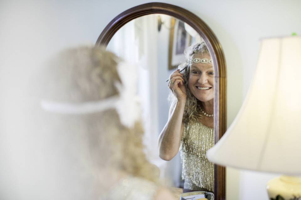 Groom preparations