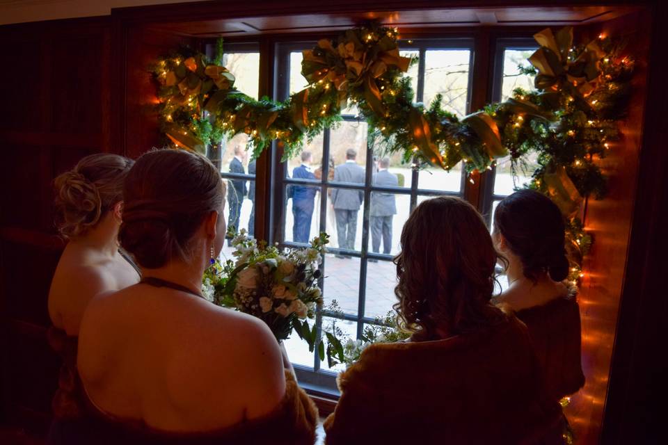 Looking out the window - Captured by Carina