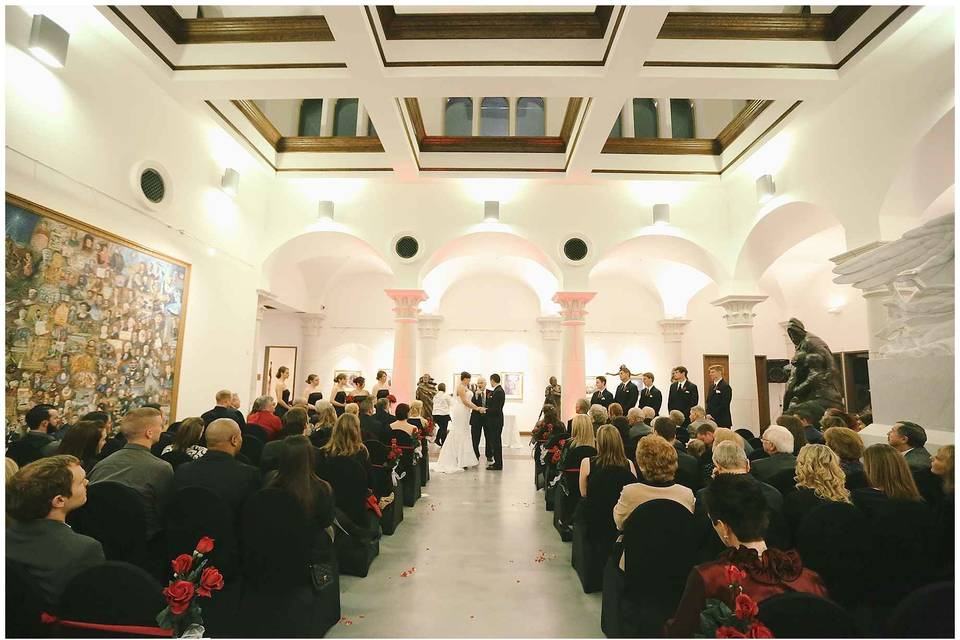 Ceremony in the Atrium