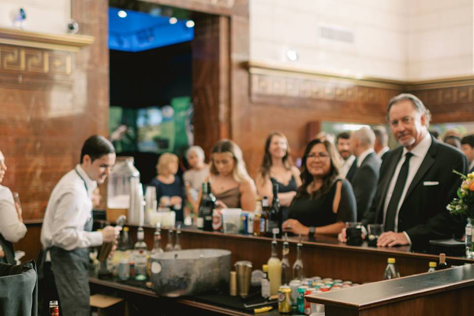 Bar Front in Great Hall