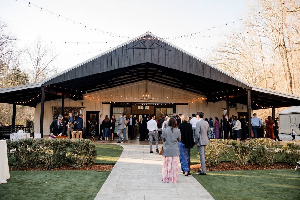 The Barn cocktail hour