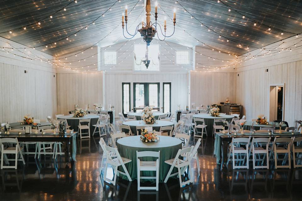 The Barn reception