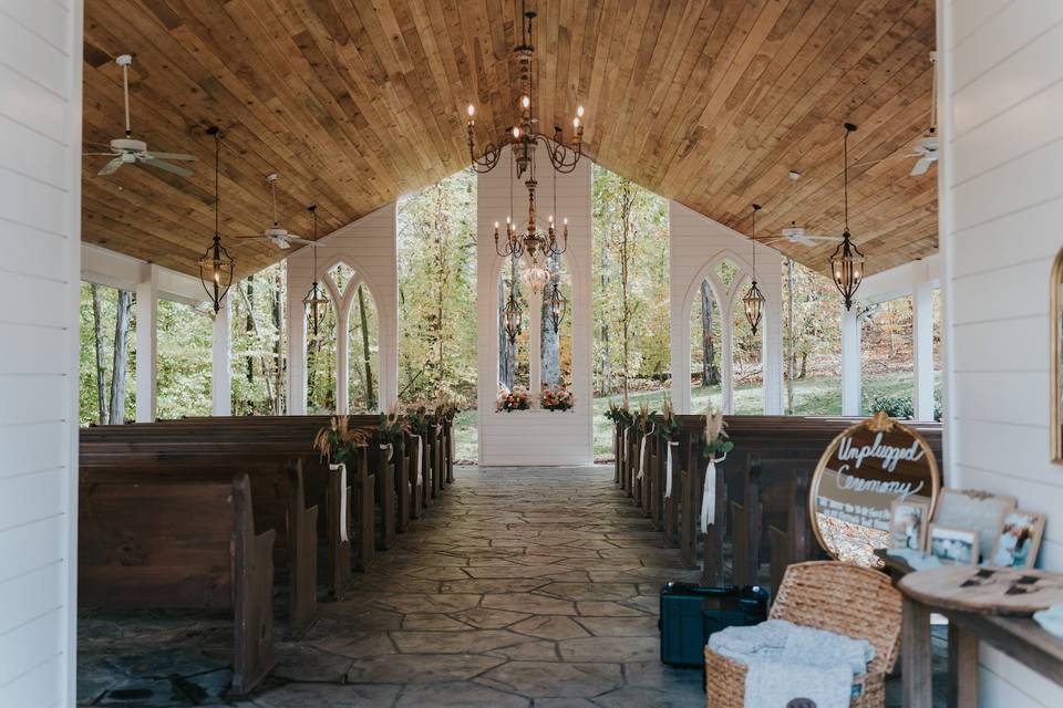 The Chapel ceremony