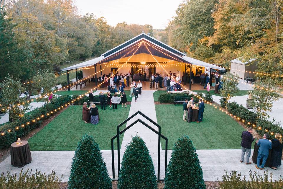 The Barn cocktail hour