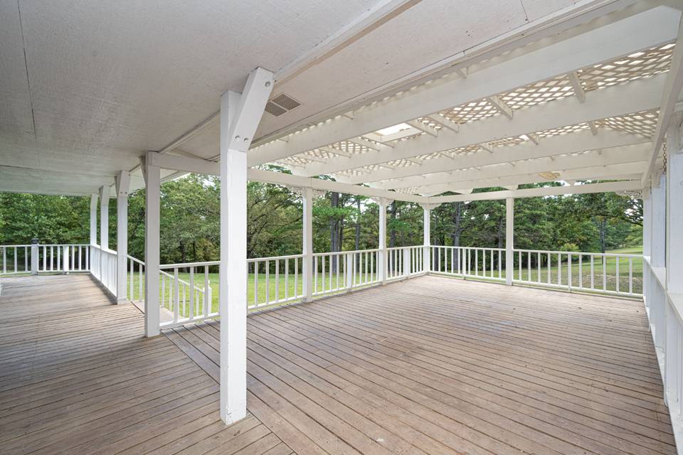 Covered deck