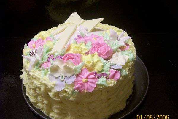 Garden Tea Party Cake