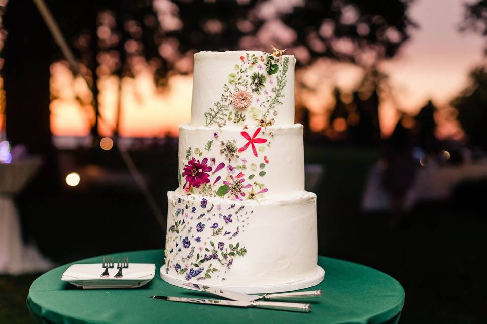 Ombre Edible Florals