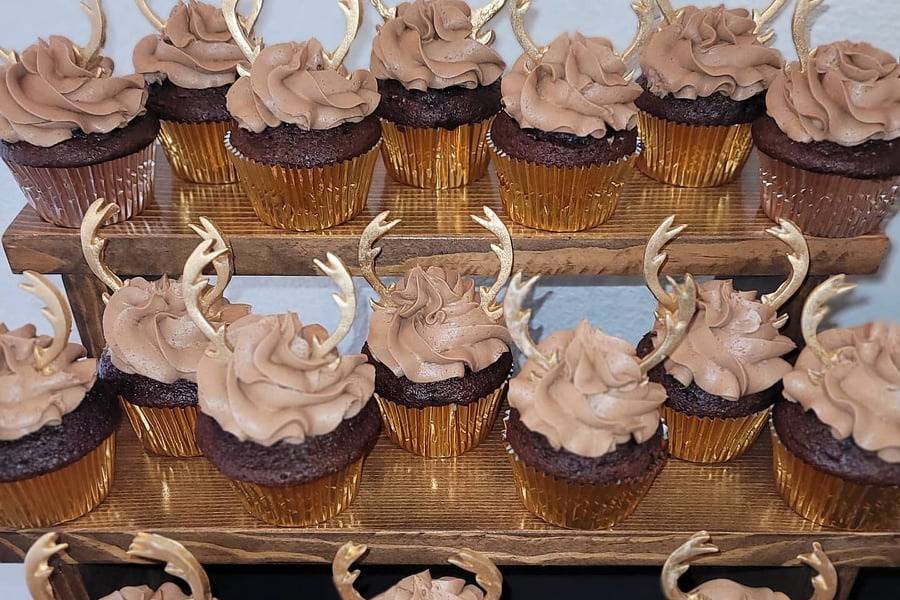 Deer Antler Cupcakes