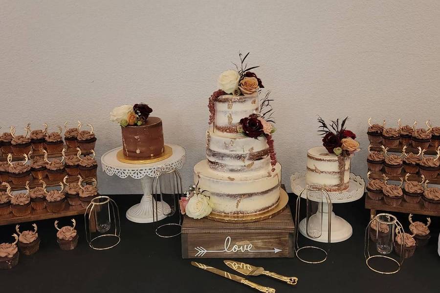 Rustic Naked Cakes