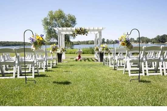 Outdoor wedding