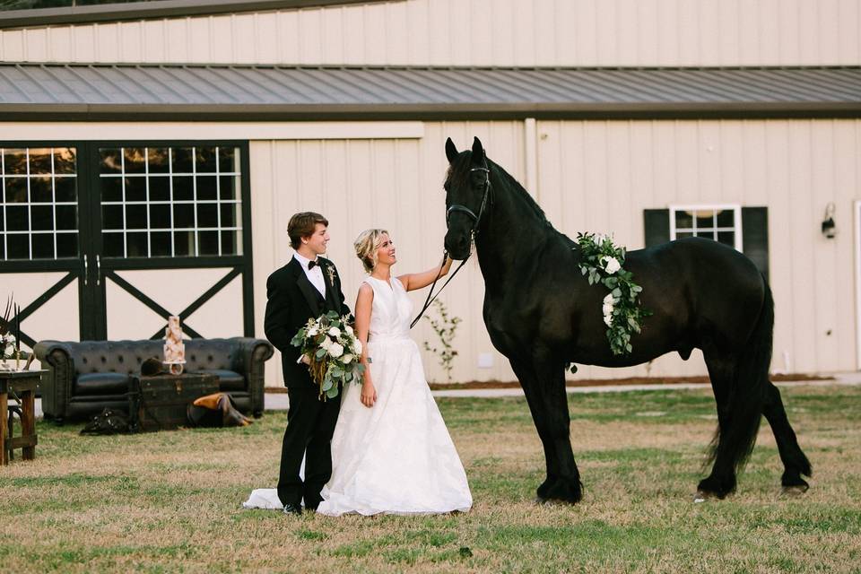 Couple at The Stables