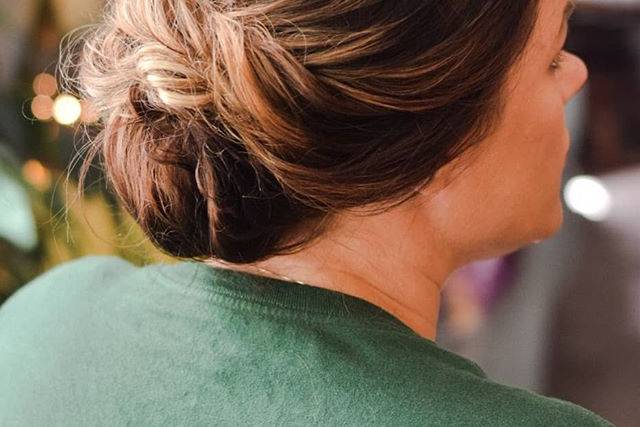 Bridesmaid hair