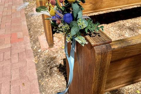 Aisle decor