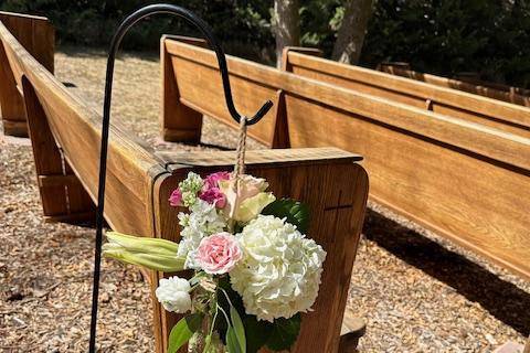 Aisle flowers