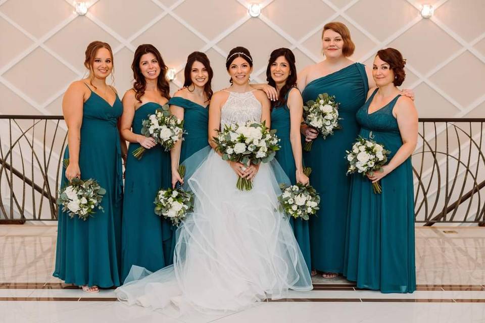 Beautiful bridal party!