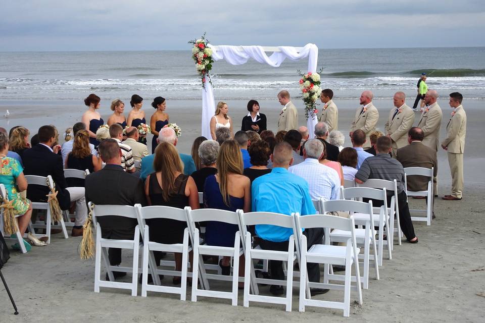 Beach wedding